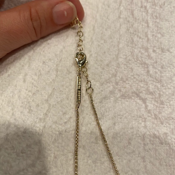 Kendra Scott Gold Y Necklace - Picture 3 of 3
